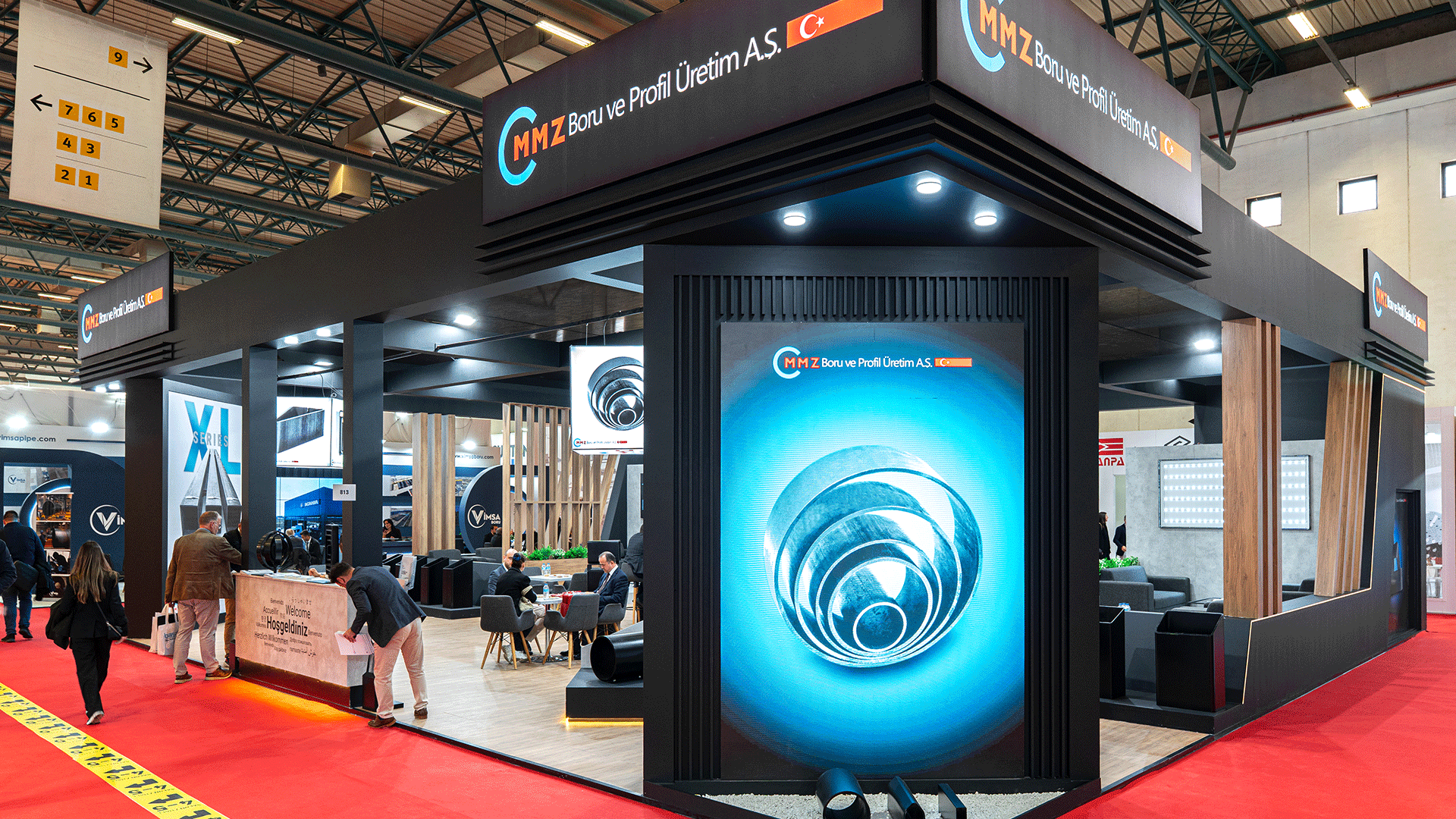 EFEX216, Exhibition Solutions, Fuar, Fuar Stand, Fuar Stand Tasarım, Exhibition Design, EFEX, Mimarlık, Fuar Sektör, Fuar İmalat, Mimari, MMZ Onur